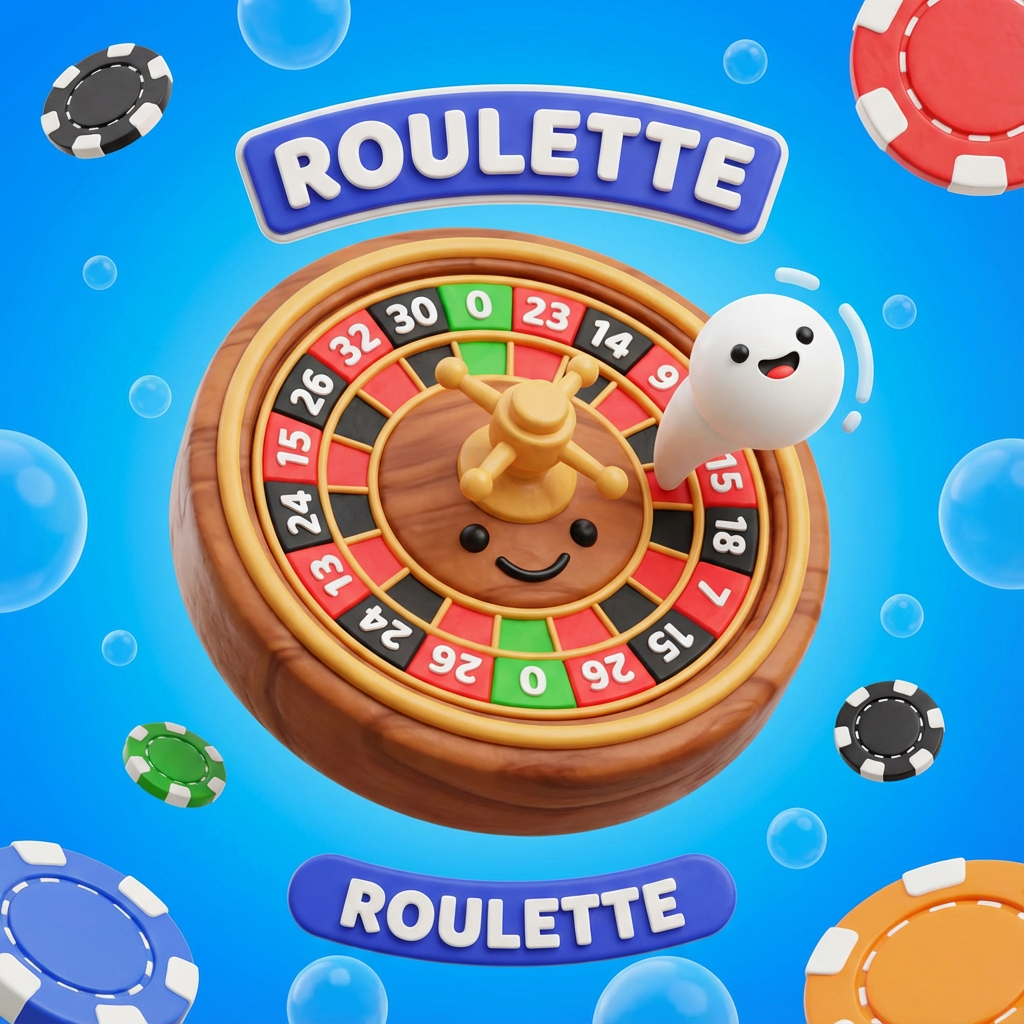 Roda de Roleta Cartoon